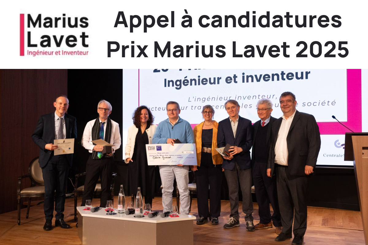 Appel   candidatures Prix Marius Lavet 2025